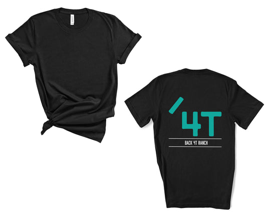 Back 4T - Black Tee