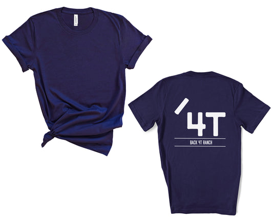 Back 4T - Navy Tee