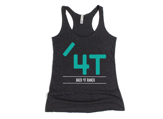 Back 4T Tank - Vintage Black