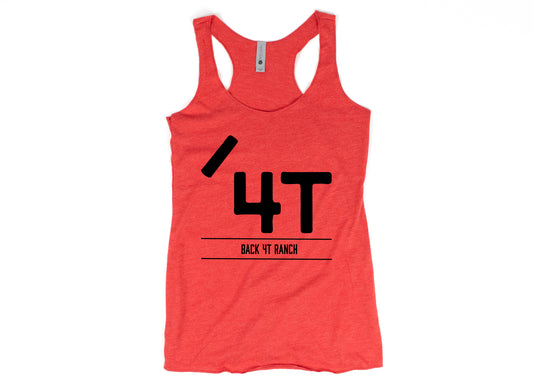 Back 4T Tank - Red